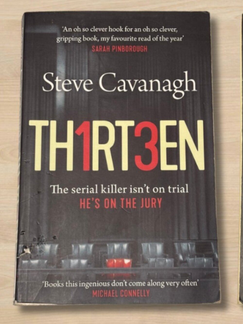 Th1rt3en by Steve Cavanagh | Eddie Flynn Legal Thriller | Paperback